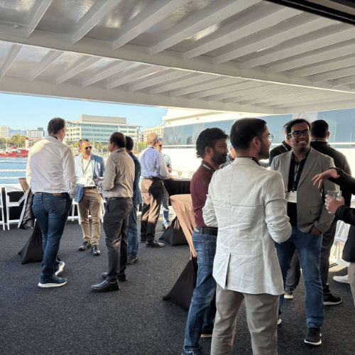 Networking on the cruise