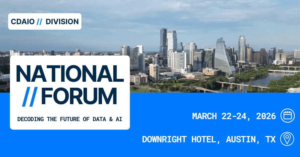 CDAIO National Forum West logo